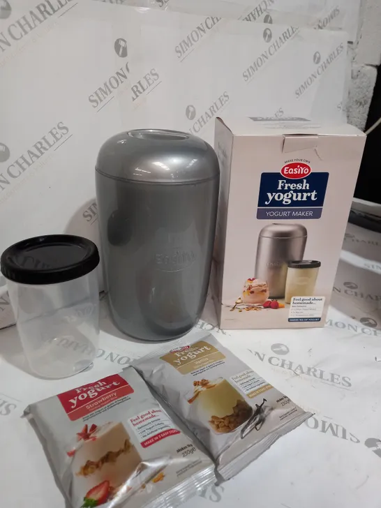 BOXED EASIYO FRESH YOGURT MAKER WITH 2 SACHETS 