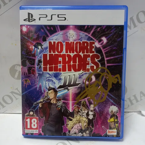 PLAYSTATION 5 NO MORE HEROES 3 VIDEO GAME 