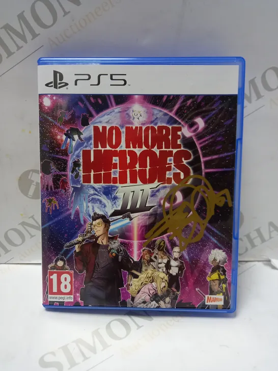 PLAYSTATION 5 NO MORE HEROES 3 VIDEO GAME 