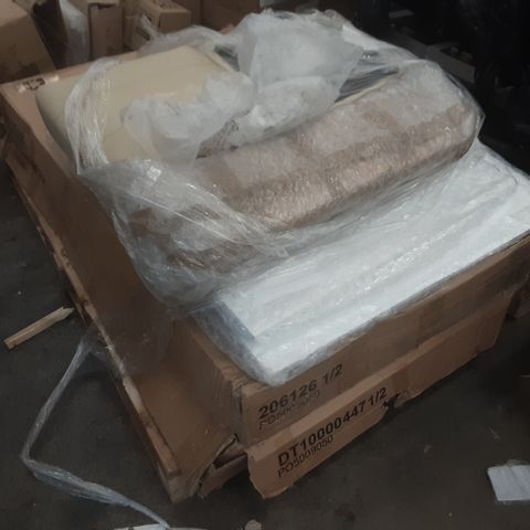 PALLET OF ASSORTED CHAIR AND TABLE PARTS 