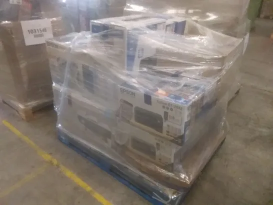 PALLET OF APPROXIMATELY  UNPROCESSED RAW RETURN PRINTERS TO INCLUDE;