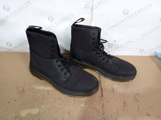 PAIR OF DR MARTENS BLACK BOOTS SIZE 10