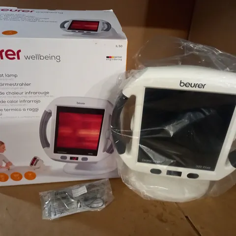 BOXED BEURER WELLBEING INFRARED HEAT LAMP