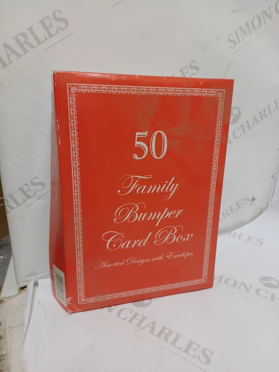 50 FAMILY BUMPER CAERD BOX