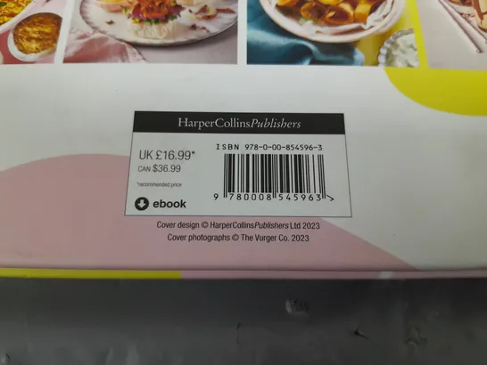 PALLET OF APPROXIMATELY 200 THE VURGER CO. AT HOME 100% PLANT BASED 80 SOUL-SATISFYING, INDULGENT AND DELICIOUS RECIPES RRP £16.99 PER BOOK TOTAL RRP £3,398