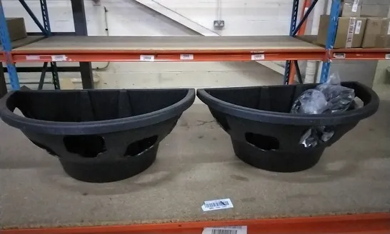 PAIR OF 15" LARGE EASY FILL HANGING BASKETS RRP £32.99