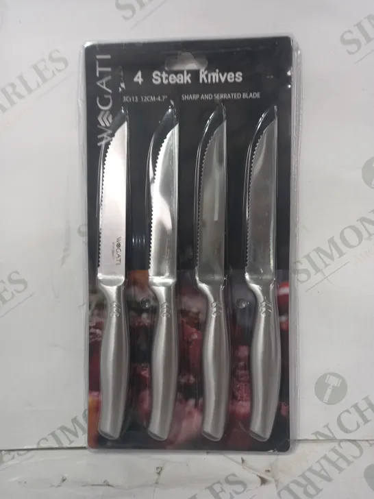 WAGATI SERRATED STEAK KNIFE SET