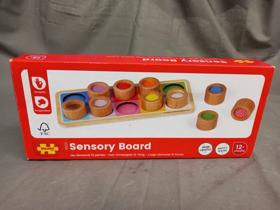 BIGJIGS - SENSORY BOARD - AGES 12 MONTHS