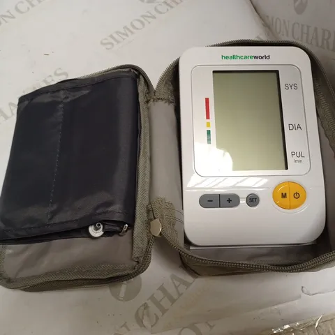 HEALTHCAREWORLD DBP-1314 BLOOD PRESSURE MONITOR 