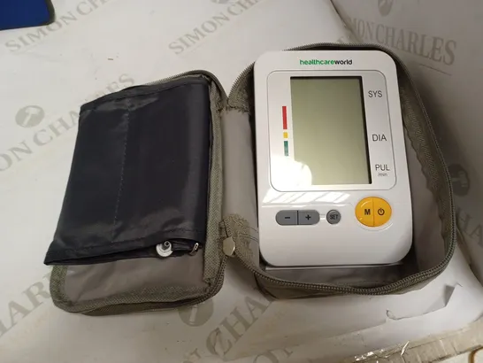 HEALTHCAREWORLD DBP-1314 BLOOD PRESSURE MONITOR 