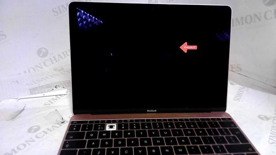 ROSE GOLD MACBOOK CORE M3 1.1 256GB