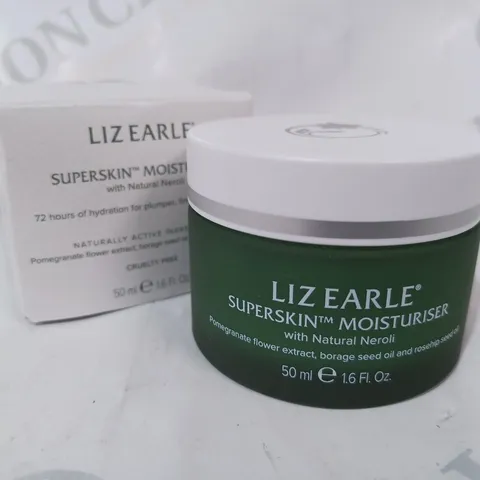 BOXED LIZ EARLE SUPERSKIN MOISTURISER (50ML)