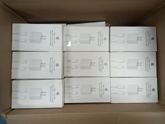 APPROXIMATELY 75 BOXED APPLE IPHONE 14PRO MAX 20W USB-C POWER ADAPTORS