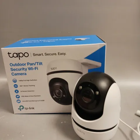 BOXED TP-LINK TAPO OUTDOOR PAN/TILT SECURITY WIFI CAMERA 