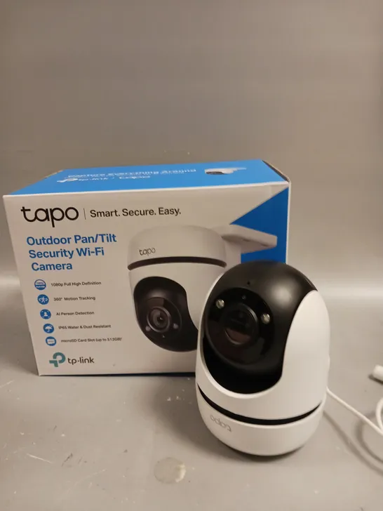 BOXED TP-LINK TAPO OUTDOOR PAN/TILT SECURITY WIFI CAMERA 