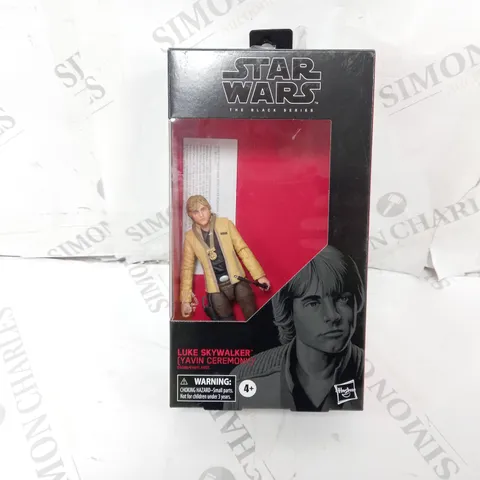 BOXED STAR WARS THE BLACK SERIES LUKE SKYWALKER (YAVIN CEREMONY)