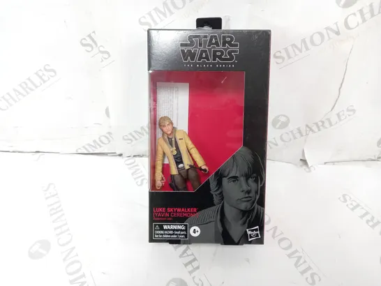 BOXED STAR WARS THE BLACK SERIES LUKE SKYWALKER (YAVIN CEREMONY)