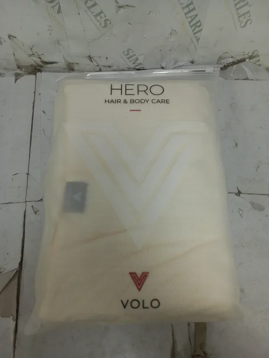 VOLO HERO HAIR AND BODY CARE TOWEL SALT WHITE