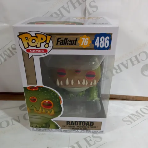 POP! GAMES FALLOUT 76 RADTOAD VINYL FIGURE 486