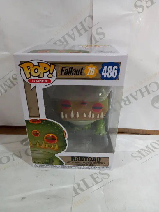 POP! GAMES FALLOUT 76 RADTOAD VINYL FIGURE 486