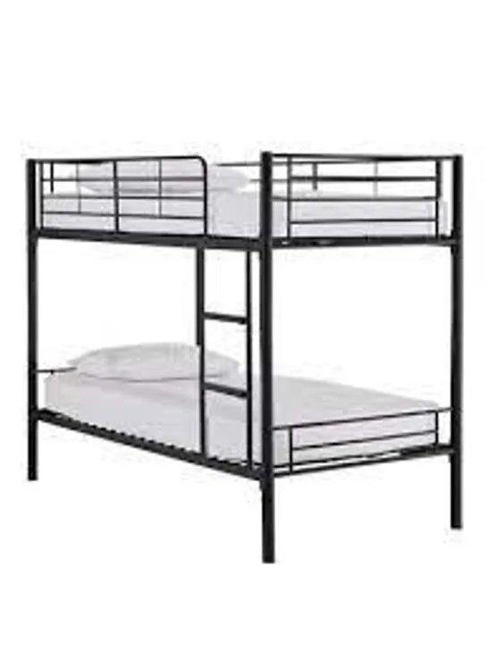 BOXED BLACK DOMINO BUNK BED (1 BOX) RRP £179.99