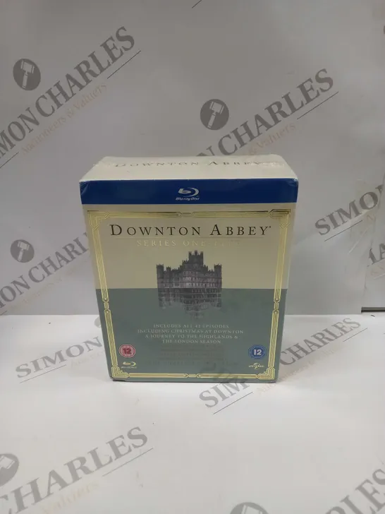 BOXED & SEALED DOWNTON ABBEY SERIES ONE-FIVE BLU-RAY 