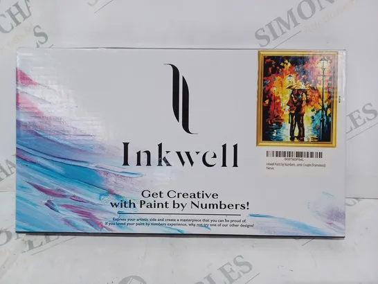 BOXED INKWELL PAINT BY THE NUMBERS - ROMANTIC COUPLE W3614