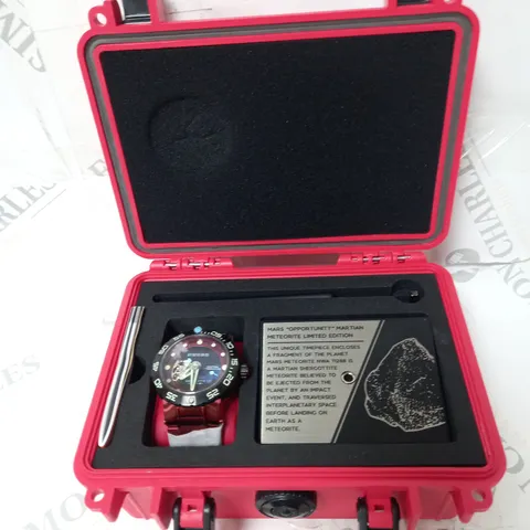 NUBEO MARTIAN SHERGOTTITE LIMITED EDITION WATCH 