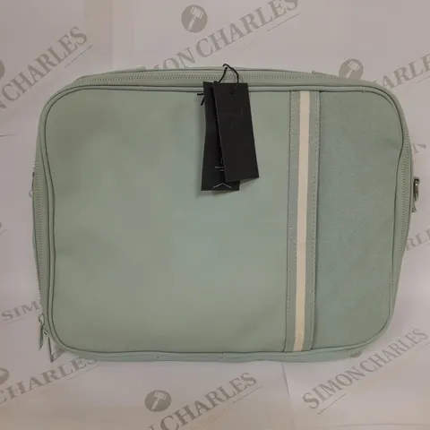 TYPO ESSENTIAL 13 MOBILE DESK BAG IN SMOKE GREEN 