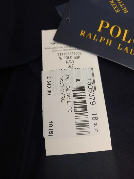 POLO RALPH LAUREN BLAZER JACKET SIZE 