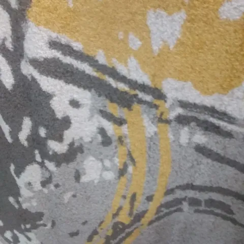 GREY YELLOW RUG - 240CM X 340CM 