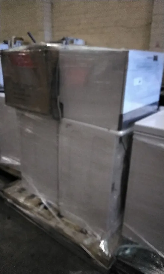 PALLET OF APPROXIMATELY 4 UNPROCESSED RAW RETURN WHITE GOODS TO INCLUDE;