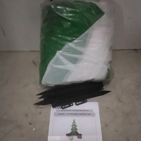 BOXED STUDIO 6FT INFLATABLE CHRISTMAS TREE 