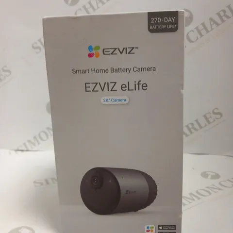 BOXED EZVIZ SMART HOME BATTERY CAMERA EZVIZ ELIFE