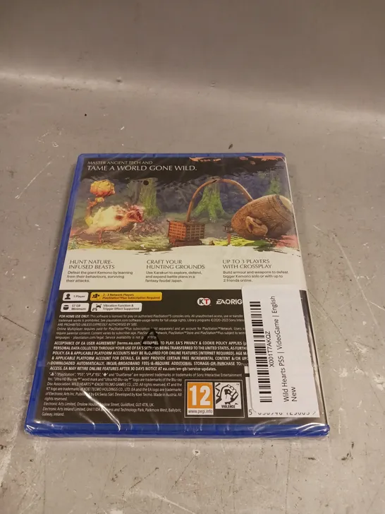 SEALED WILD HEARTS FOR PS5 