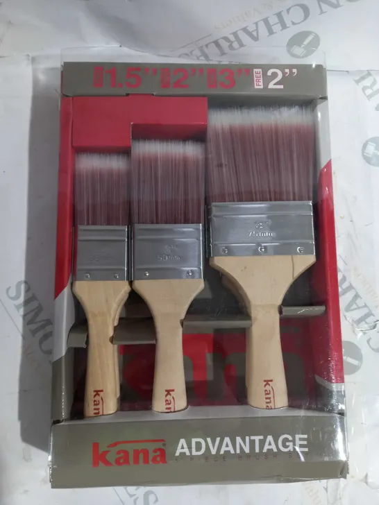 KANA ADVANTAGE PAINT BRUSH SET