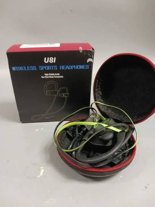 BOXED U8I WIRELESS SPORTS HEADPHONES 