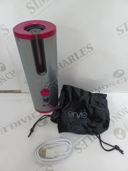 BOXED ENVIE PORTABLE CORDLESS AUTOMATIC PROFESSIONAL CURLING IRON