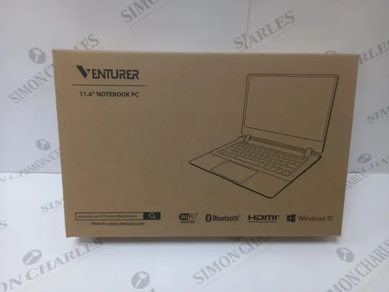 BRAND NEW BOXED VENTURER EUROPA 11 PLUS 11.6" NOTEBOOK PC