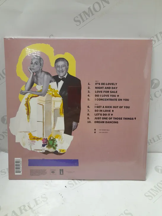 TONY BENNETT AND LADY GAGA LOVE FOR SALE VINYL