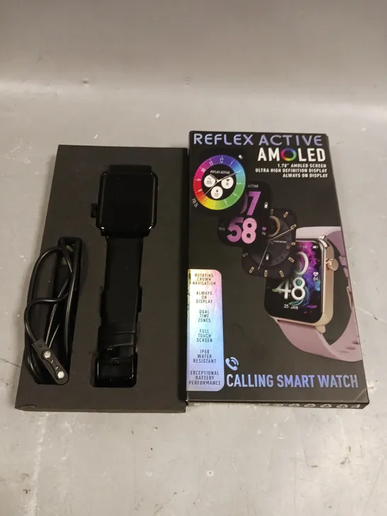 BOXED REFLEX ACTIVE AMOLED CALLING SMART WATCH 