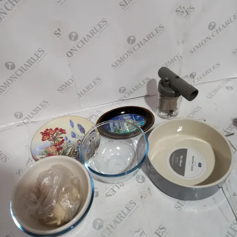 LARGE QUANTITY OF ASSORTED PRODUCTS TO INCLUDE; PLATES , BOWL AND CUPS 