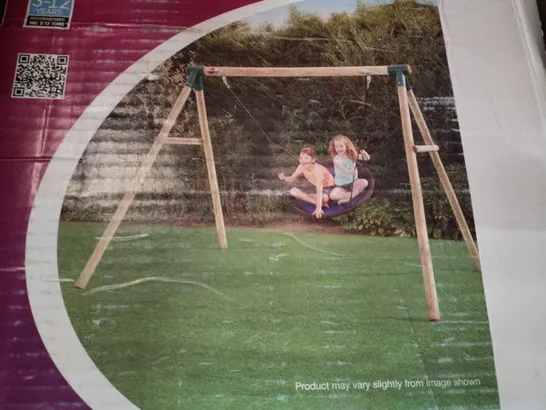 BOXED PLUM SPIDER MONKEY WOODEN SWING SET (5 PARTS)