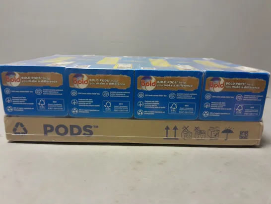 4 PACKS OF BOLD ALL IN 1 PODS SPRING AWAKENING (28 WASHES PER PACK)