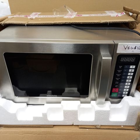 ELECTRIQ COMMERCIAL STAINLESS STEEL MICROWAVE