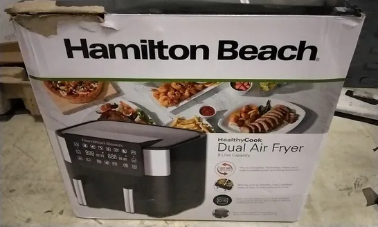 HAMILTON BEACH HEALTHY COOK DUAL AIR FRYER