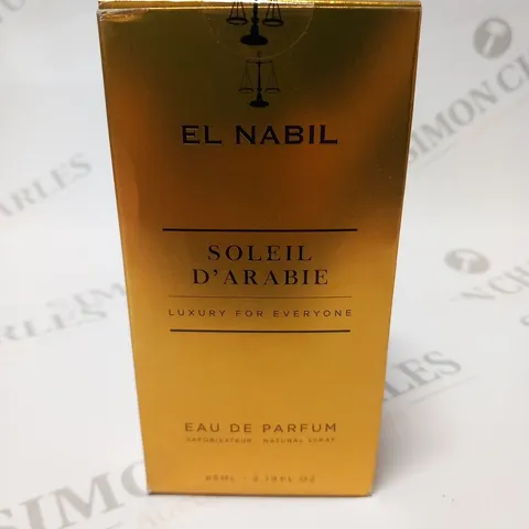 BOXED EL NABIL SOLEIL D'ARABIE EAU DE PARFUM 65ML