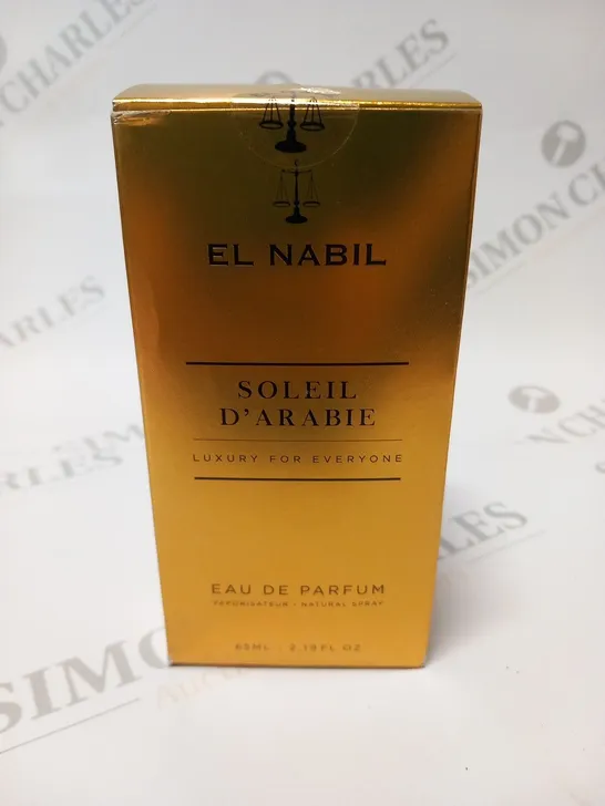 BOXED EL NABIL SOLEIL D'ARABIE EAU DE PARFUM 65ML