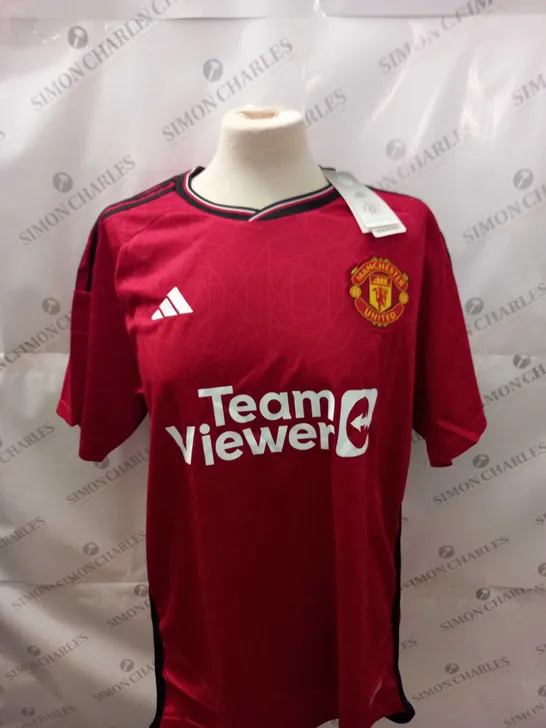 MANCHESTER UNITED FC HOME SHIRT SIZE L