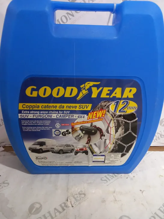 GOOD YEAR EXTRA STRONG SNOW CHAINS FOR 4X4 